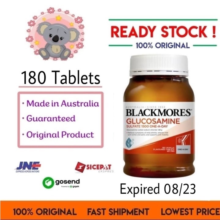 Blackmores Glucosamine Sulfate 1500 180 tablets ORI Aussie