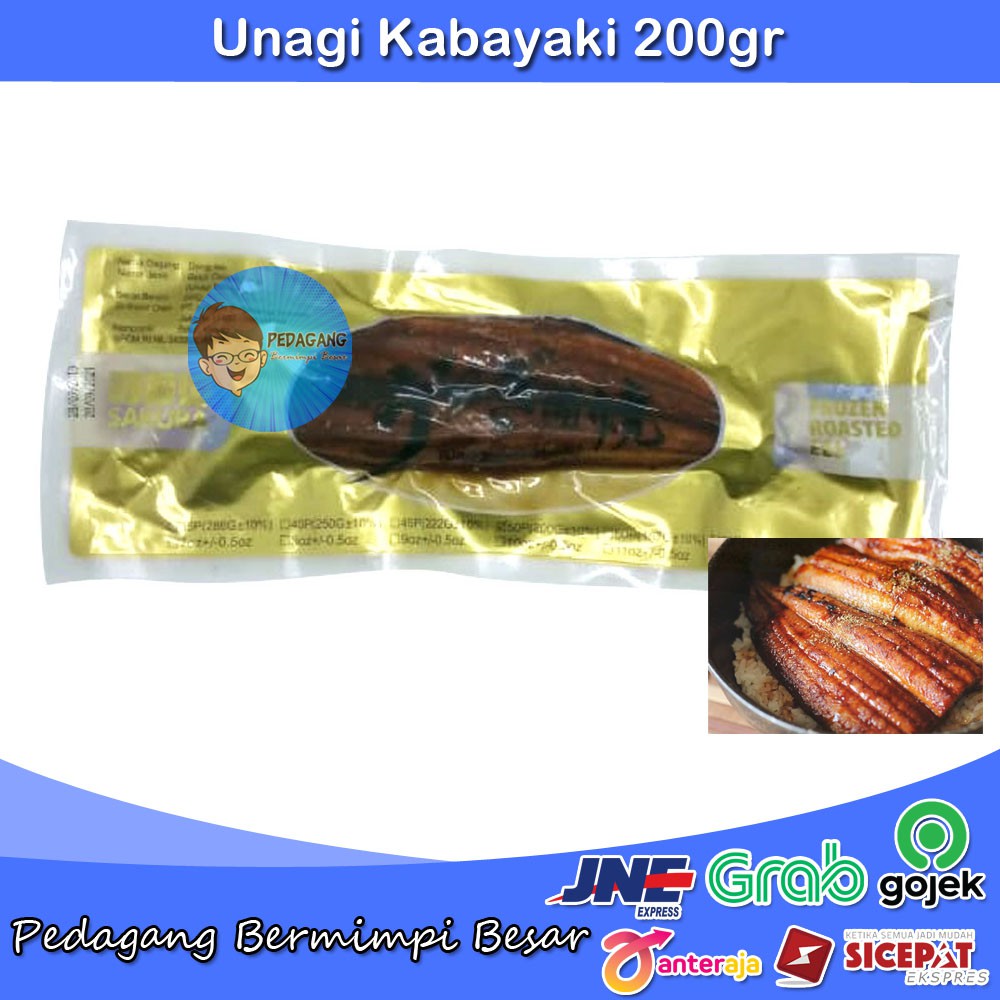 Unagi Kabayaki 200gr Vacuum Premium Quality | Unagi