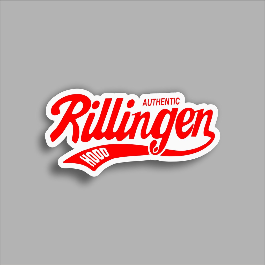 

Stiker brand stiker distro Rillingen bahan graftac anti air