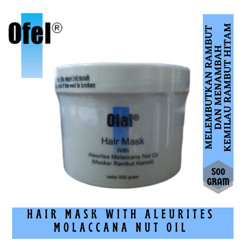 Ofel Hair Mask Kemiri 500g