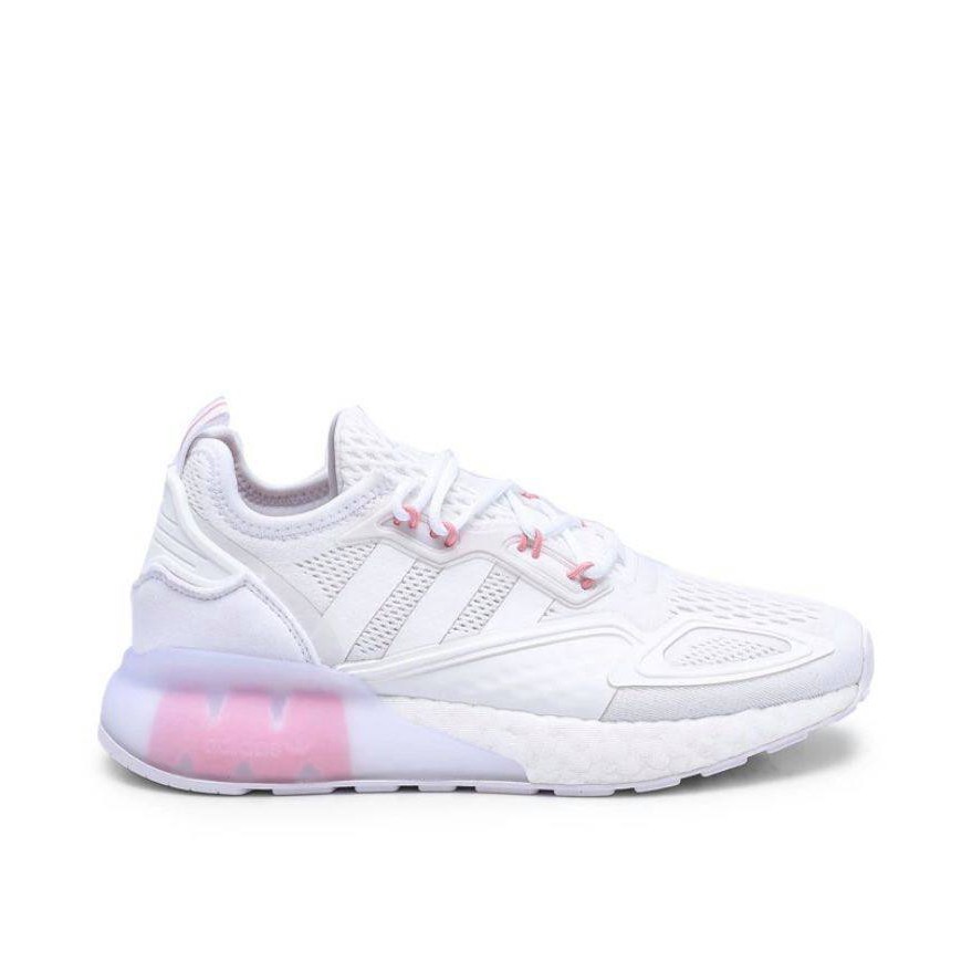 Adidas zx 2k boost White Glory Pink Original