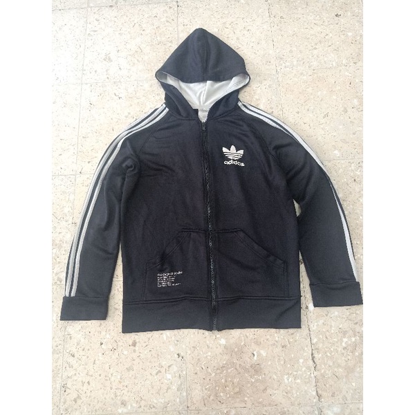 Jaket Hoodie tracktop Adidas original second bekas