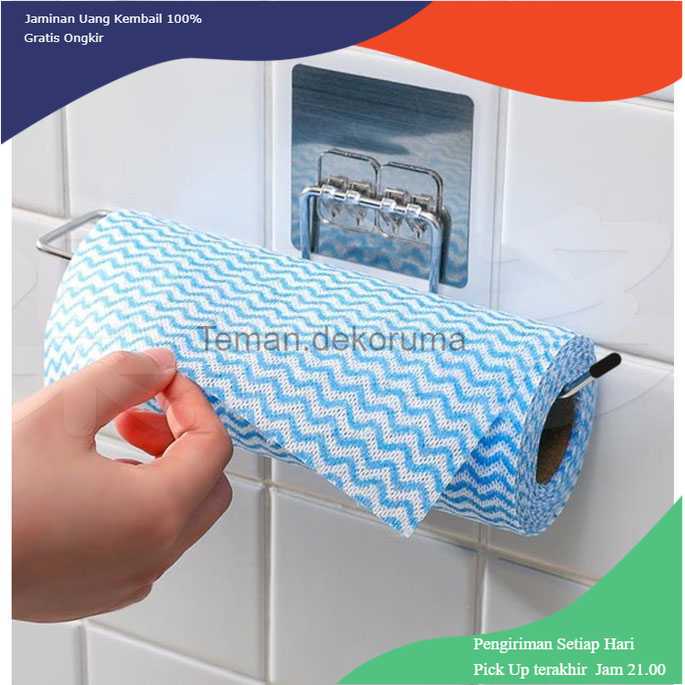 TD-AD1 JosheLive Gantungan Tempat Tisu Towel Rack Stainless Steel - H227