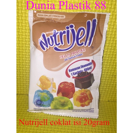 

Ds11D 20Gr Tepung Serbuk Agar Jelly Nutrijell Nutrijel Coklat Chocolate G6B040B