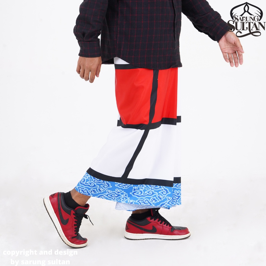 KAIN SARUNG PRIA DEWASA GAUL KEKINIAN FASHION MUSLIM ABSTRAK SARUNG SULTAN