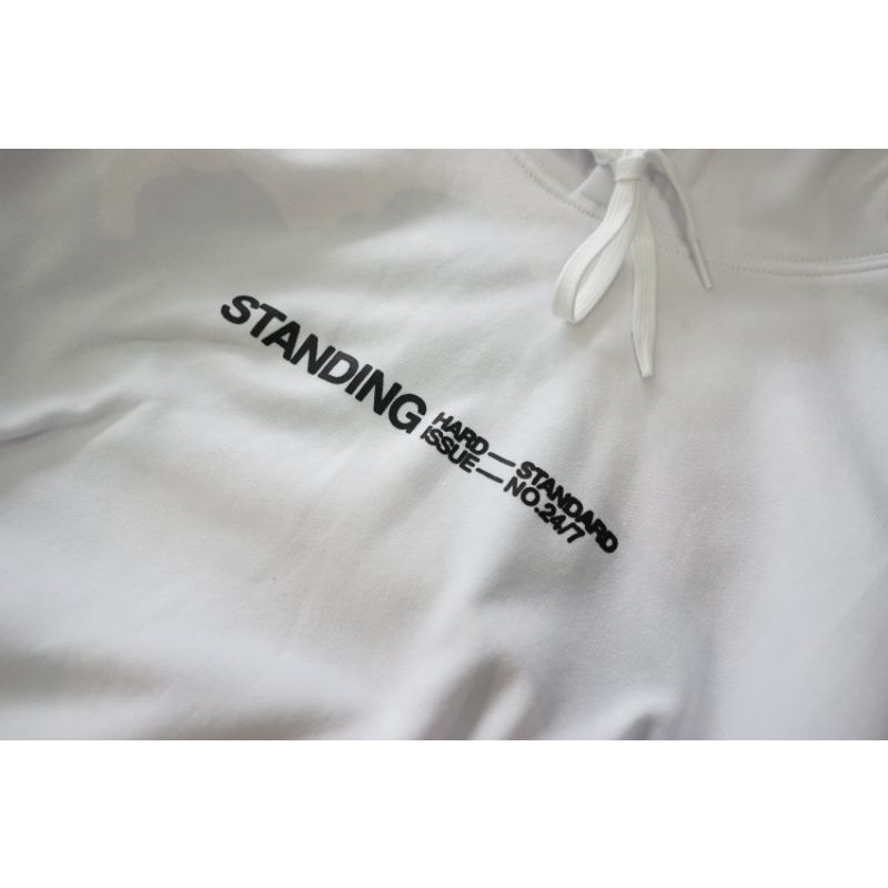 FAILOFFICIAL HOODIE - STANDING HARD 02 WHITE