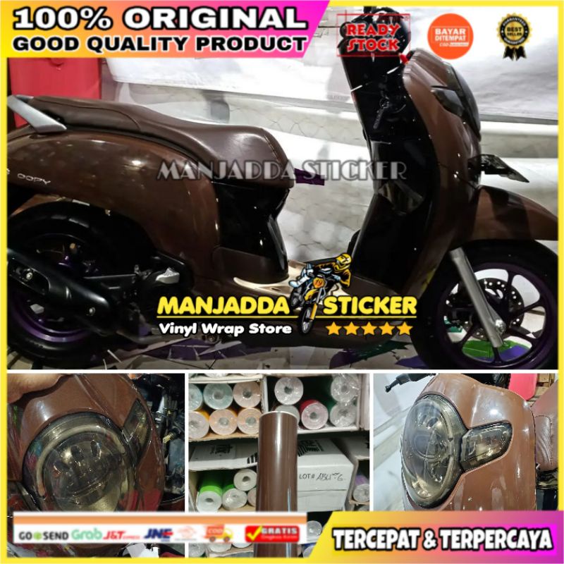 STICKER SKOTLET COKLAT / STICKER BROWN / SKOTLET COKLAT TUA