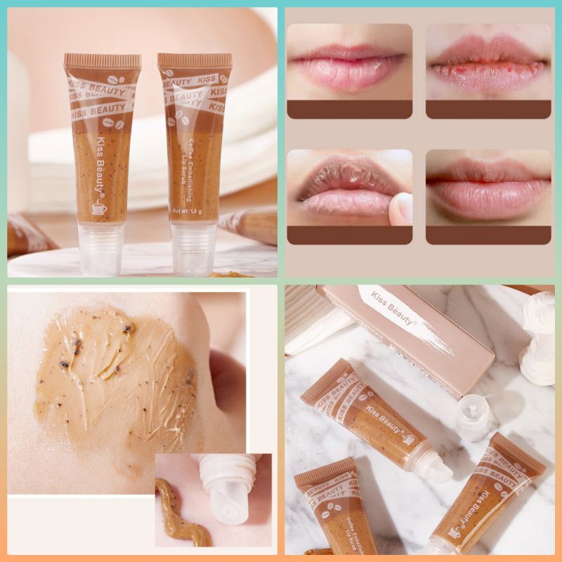 Medan Termurah By kiss beauty krim bibir pecah embelleshing lip scrub