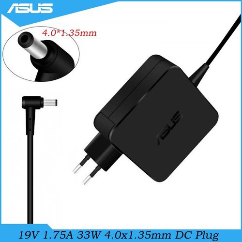 Charger adaptor 19v 1.75a 33w dc 4.0x1.35mm for asus laptop X200CA X200MA X200LA f200ca adp-33aw a - adapter notebook