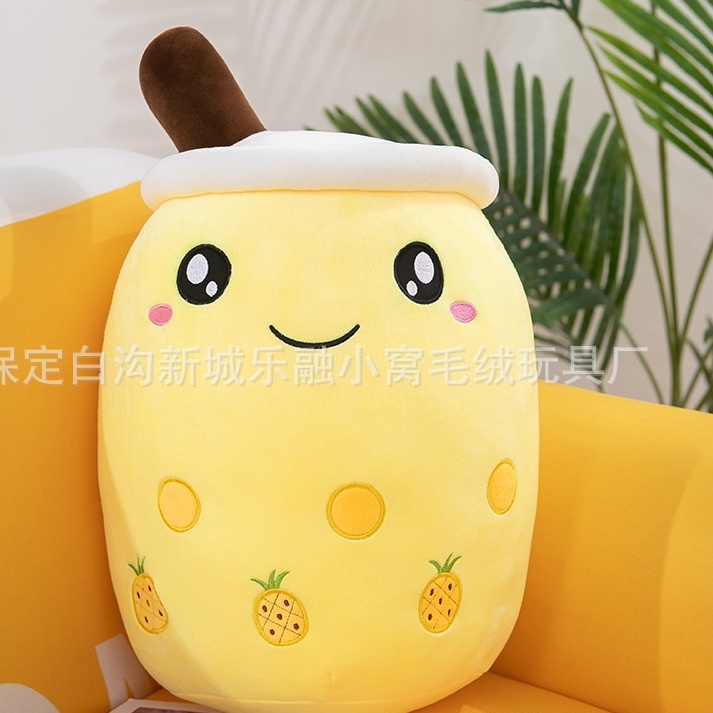 Boneka Boba Bantal Kecil Small Bubble buah Gelembung Plush Toys 25cm Boba Pillow Viral Boba Pillow Small Size Boneka Bantal Boba Hadiah Kado Mainan Anak Dewasa Lucu Berkualitas