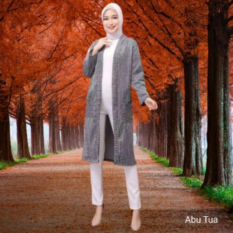 Cardigan outerwear Wanita Anggun