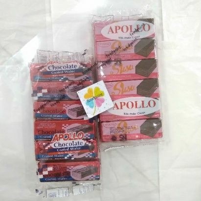 Apollo Wafer Coklat / Apollo Wafer Susu