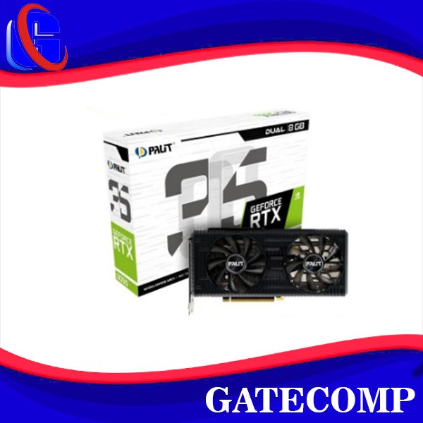 VGA Palit GeForce RTX 3050 Dual 8GB GDDR6