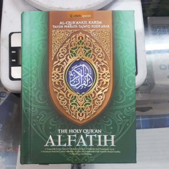 Al quran al fatih b6 portable terjemah perkata tajwid