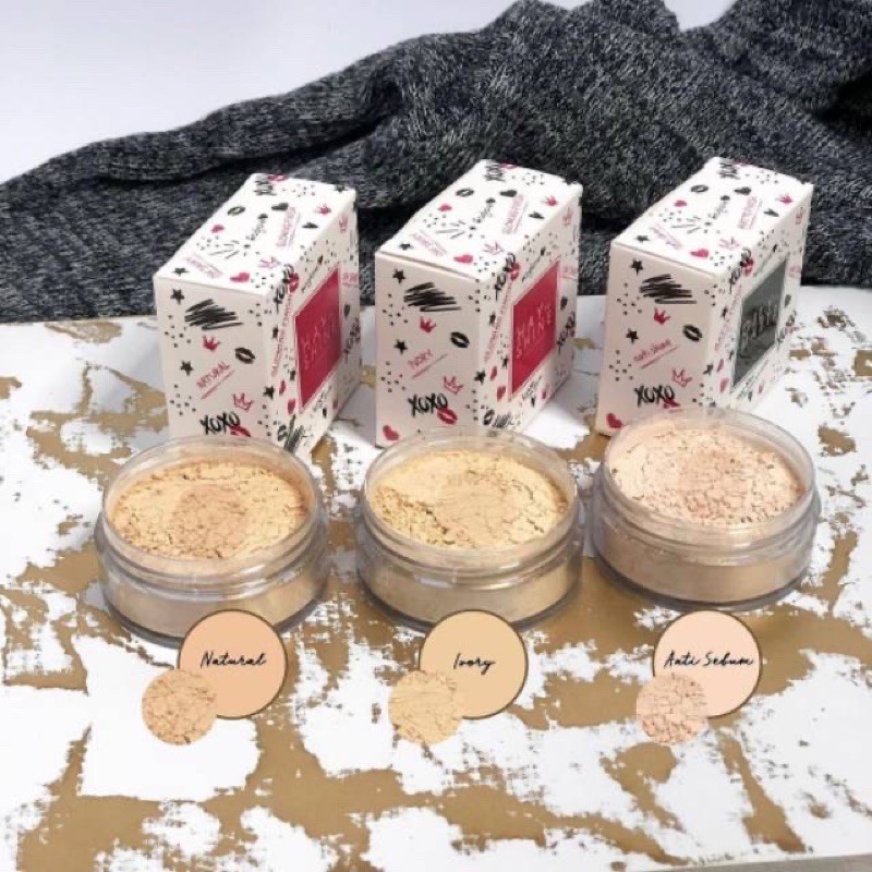 LOOSE POWDER MS GLOW - BEDAK TABUR