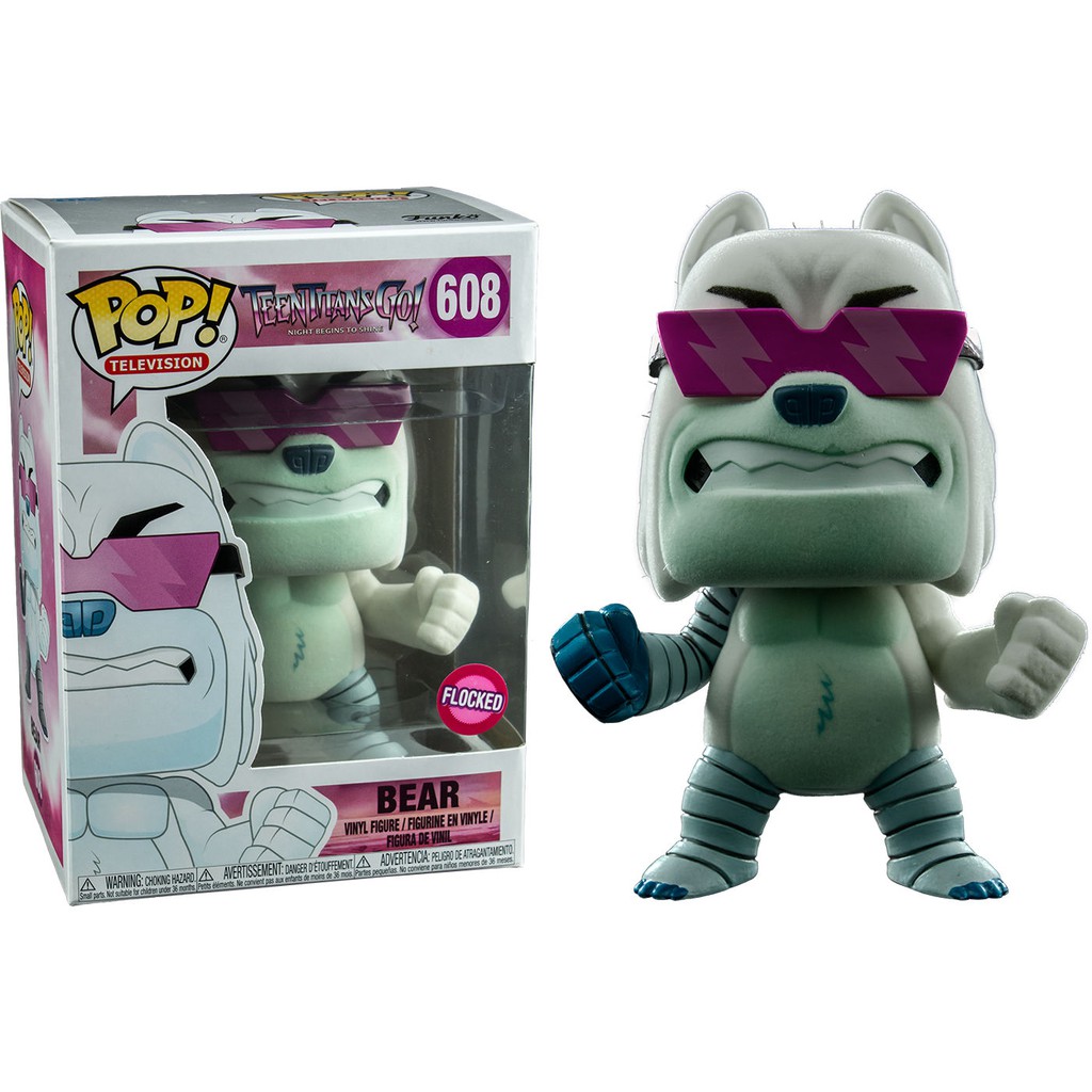 

Funko Pop TV Teen Titans Go TNBTS Bear (Flocked)