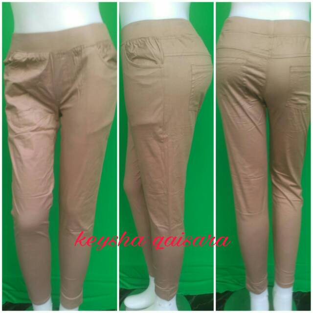 Celana legging katun strech(elastis)