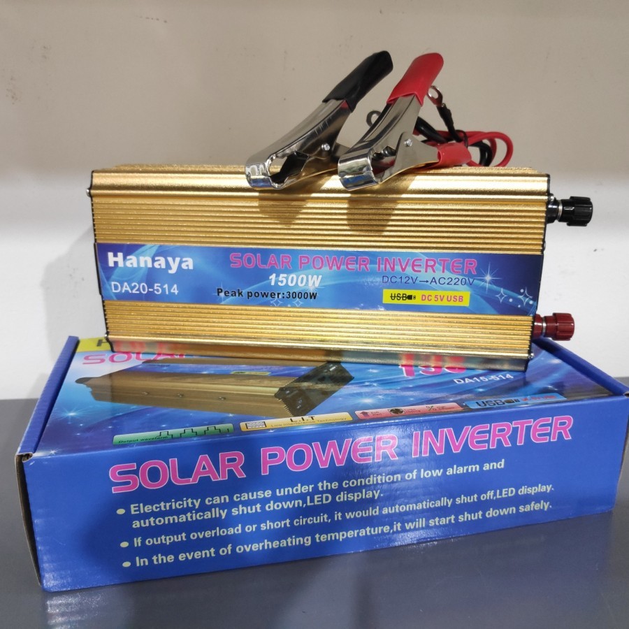 Solar Power Inverter Hanaya 1500 Watt / SOLAR POWER IVERTER 1500W