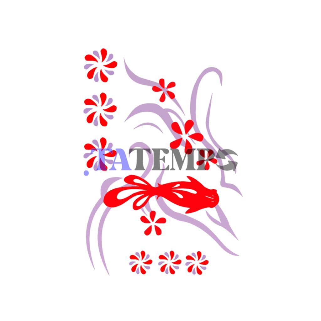 TATEMPO tato temporer - Genshin Impact/Baal/Xiao/Yoimiya/Ningguang