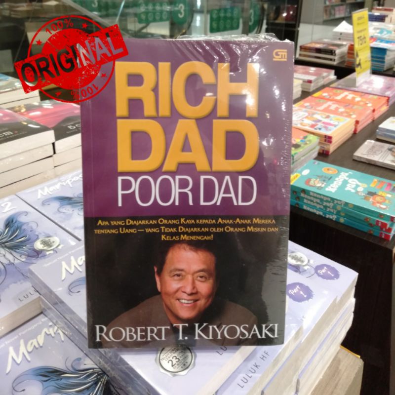 Jual Buku Rich Dad Poor Dad Shopee Indonesia