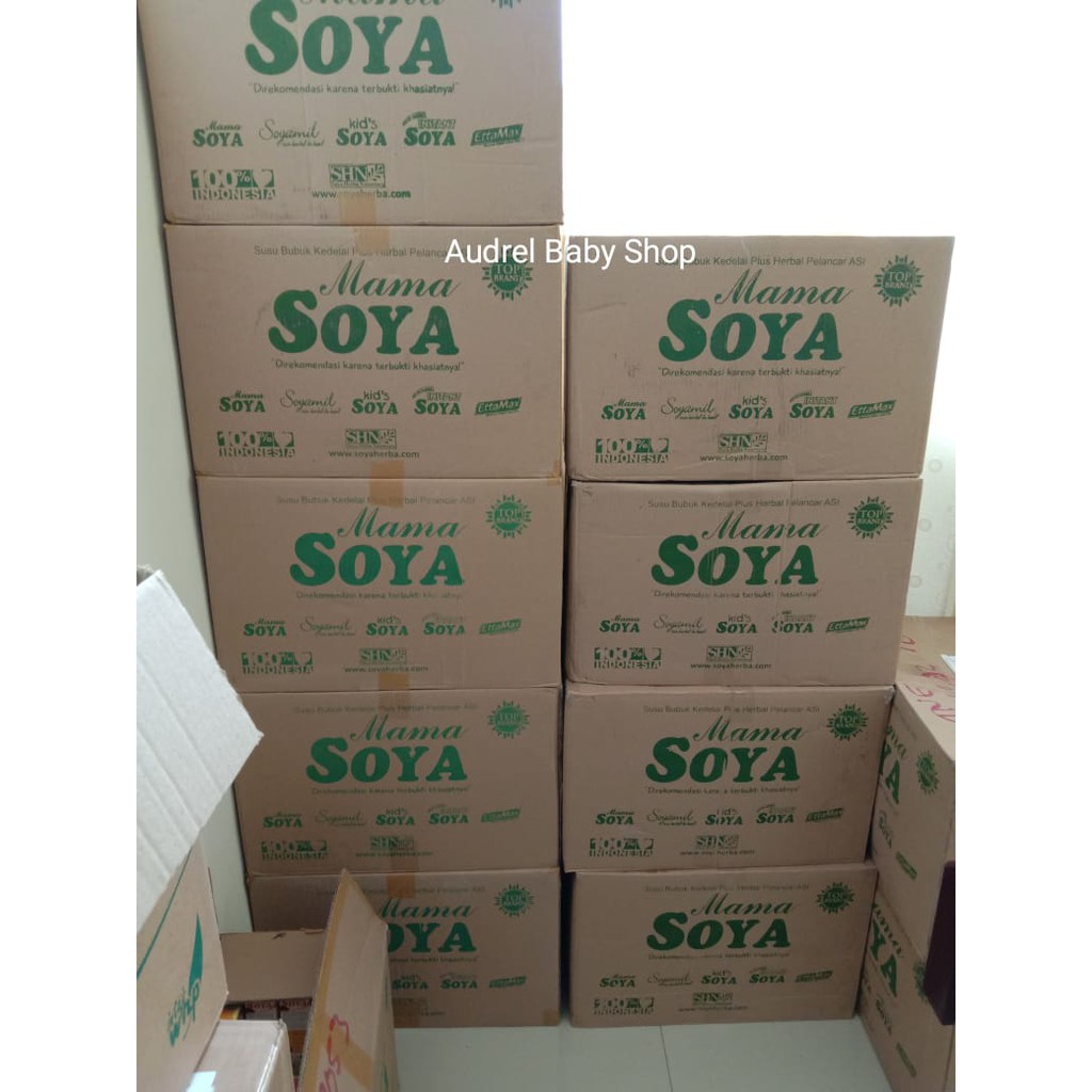 Mama Soya Rasa Coklat / Mamasoya Coklat 200 gram - Min 4pc - Susu Kedelai Ibu Menyusui - Asi Booster