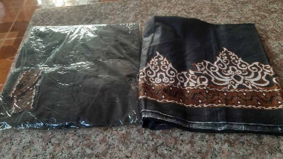1set Setelan Sarung Kemeja Batik / Batik Solo / Batik Pekalongan Sarko / Sarkem Batik