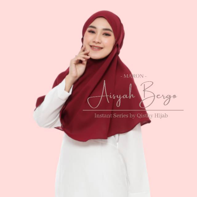 Jilbab Instan Aisyah |  Jilbab Instan Tali Diamond | Jilbab Instan Tali Sport | Hijab Instan Diamond Hamidah Instan | Kerudung Sekolah | Hijab Instan Menutup Dada | Kerudung Ped Antem | JILBAB INSTAN DAILY PREMIUM Murah Original | Qisthy Hijab