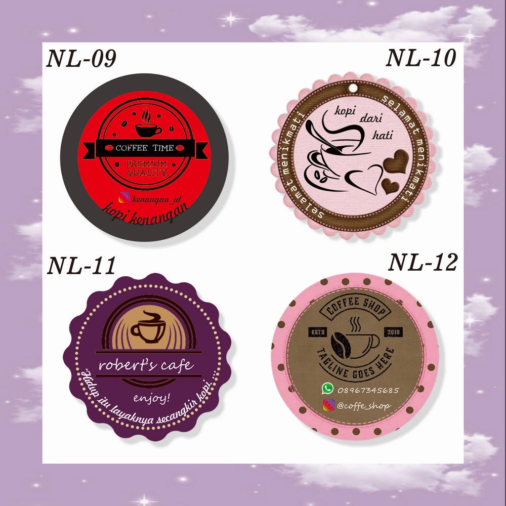 

CETAK STIKER LABEL COFFEE CUSTOM PRINT STIKER