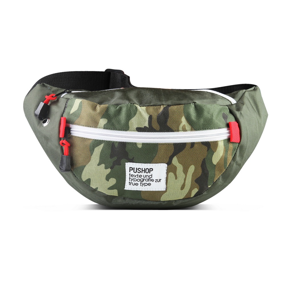 waistbag Terbaru Tas Casual Army Pria PUSHOP AUTHENTIC