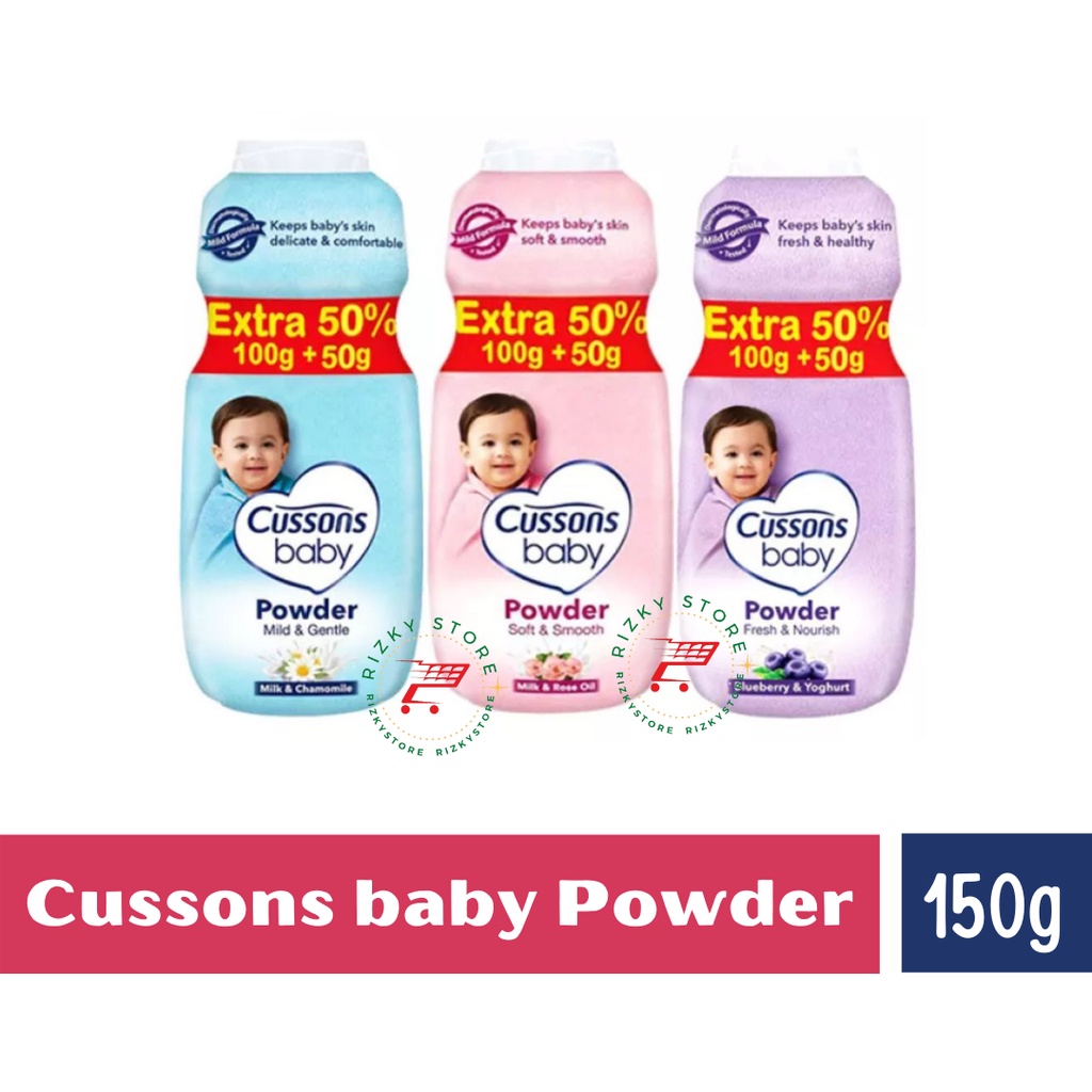 CUSSONS BABY POWDER 100gram+50gram