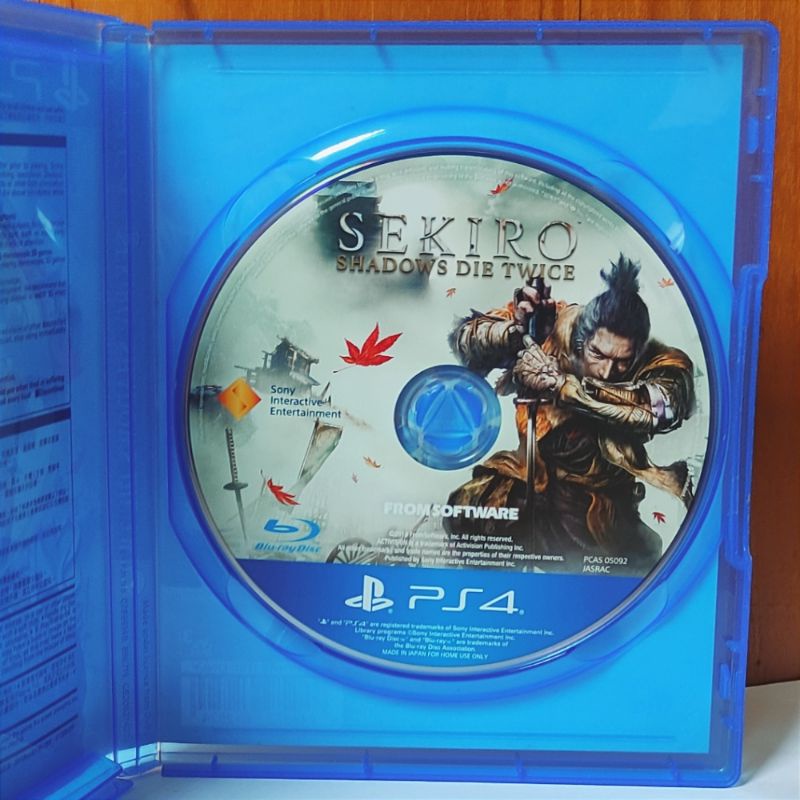 Sekiro Shadow Die Twice PS4 Sekiro Shadows Died Twice Playstation PS 4 5 Ninja Samurai CD BD Game Games Original Asli Sekiro PS4 PS5 Ghost of tsushima reg 3 region asia pedang