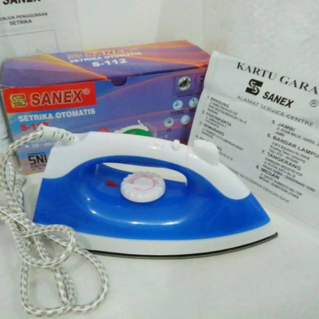 Setrika sanex s111, seterika otomatis electrik ORI