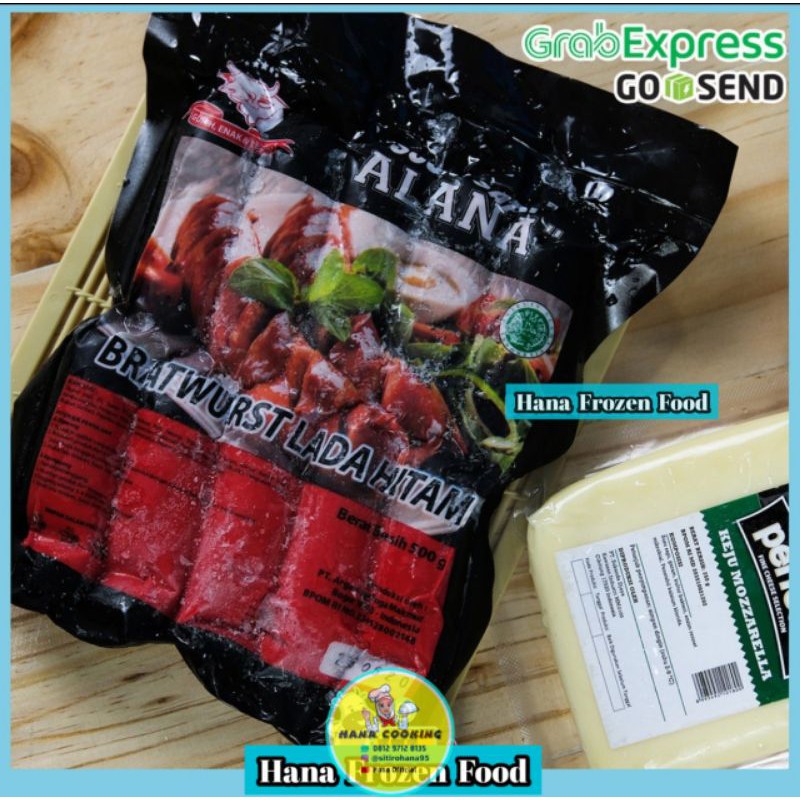

SOSIS BRATWURST ALANA MINI BPP 500 GRAM MAKANAN BEKU MURAH