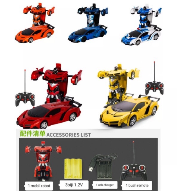 FREE BATERAI CHARGER RC mainan mobil remot robot 