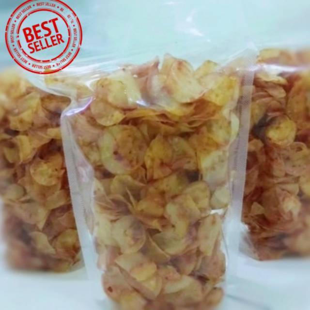 

Keripik Singkong Pedas Manis 1kg