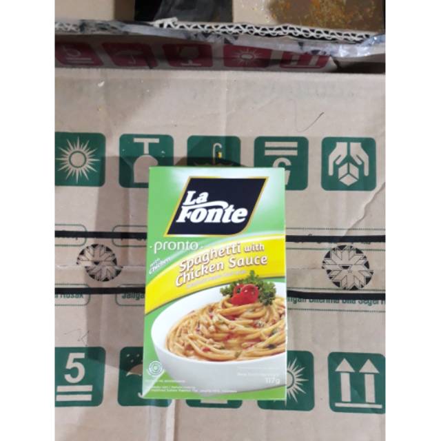 

Lafonte spageti ayam+bumbu
