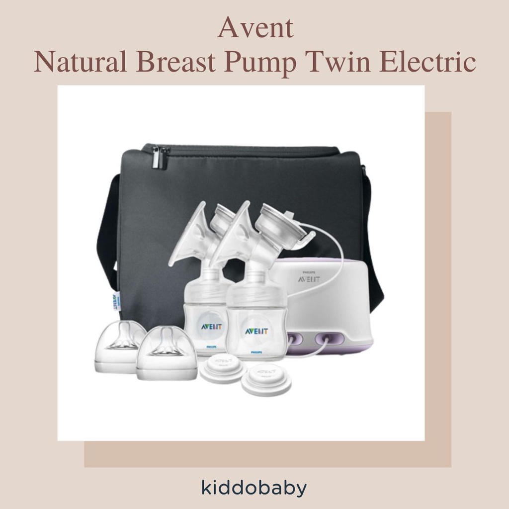 Avent Natural Breast Pump Twin Electric | Pompa Asi