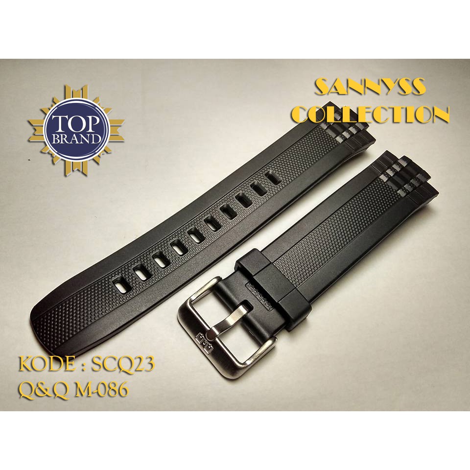STRAP TALI JAM Q&Q QNQ QQ M-086 - M 086 - M086 RUBBER