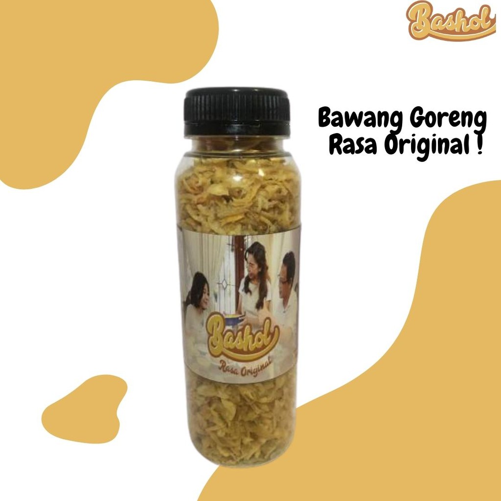 

GRATIS MINYAK GORENG DENGAN BELI 2 BAWANG GORENG SUMENEP RENYAH! (RASA ORIGINAL) - BASHOL