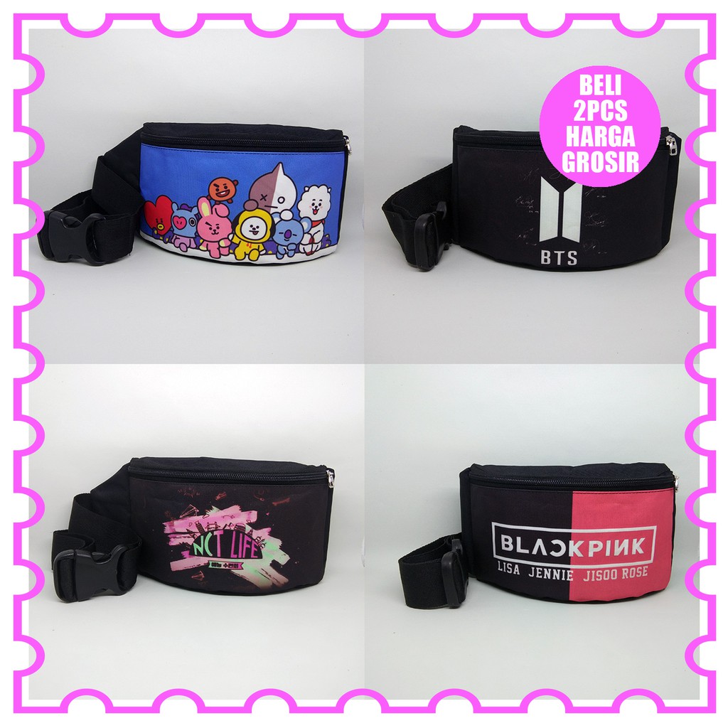 tas kpop / waistbag / tas slempang 3