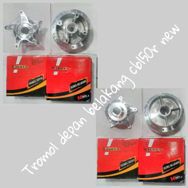 Tromol Set Depan Belakang CB 150R New racing kontes harian