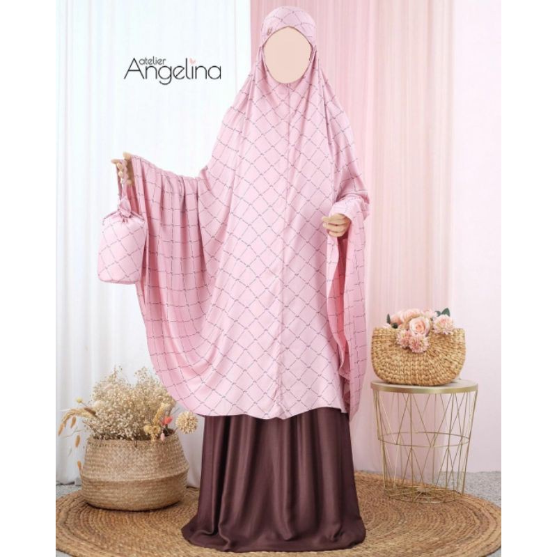 MUKENA REMBOELAN PRAYER SET ATELIER ANGELINA