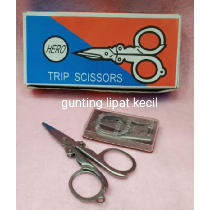 

Gunting lipat kecil Hero tip scissors stainless