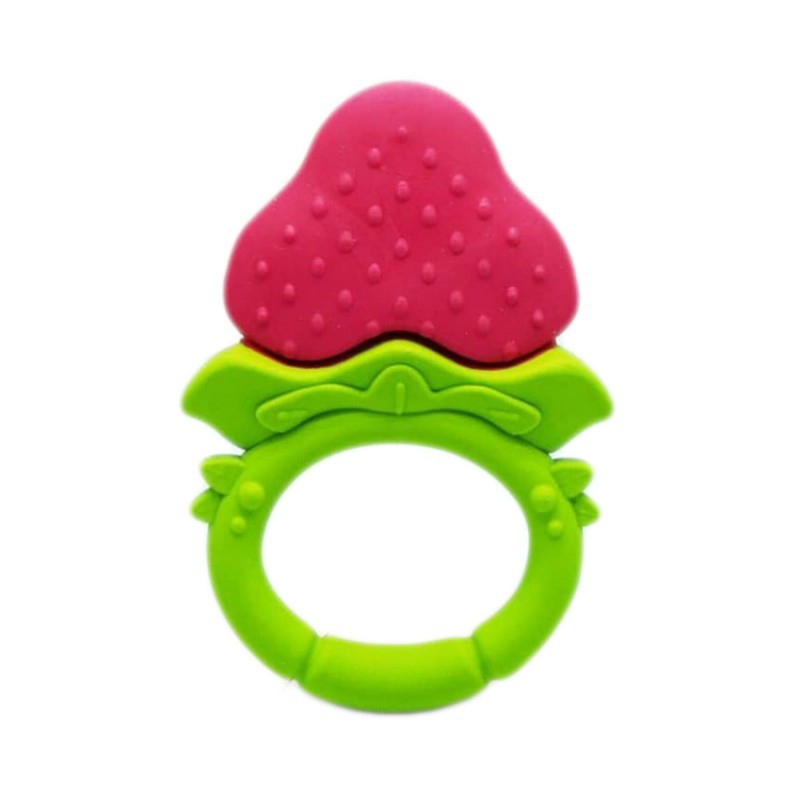 Ange Strawberry Teether Ring