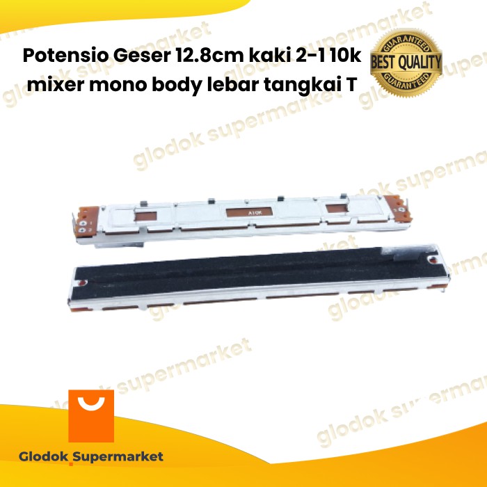 Potensio Geser 12.8cm kaki 2-1 10k mixer mono body lebar tangkai T