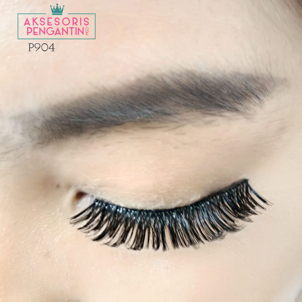 Bulu Mata Pesta Palsu Handmade Premium Berkualitas- Belle Eyelashes Grosir - P904