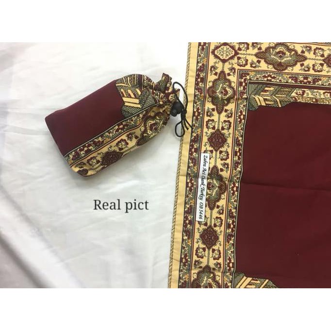 sajadah saten bagus bagi bagu THR dan haji umroh