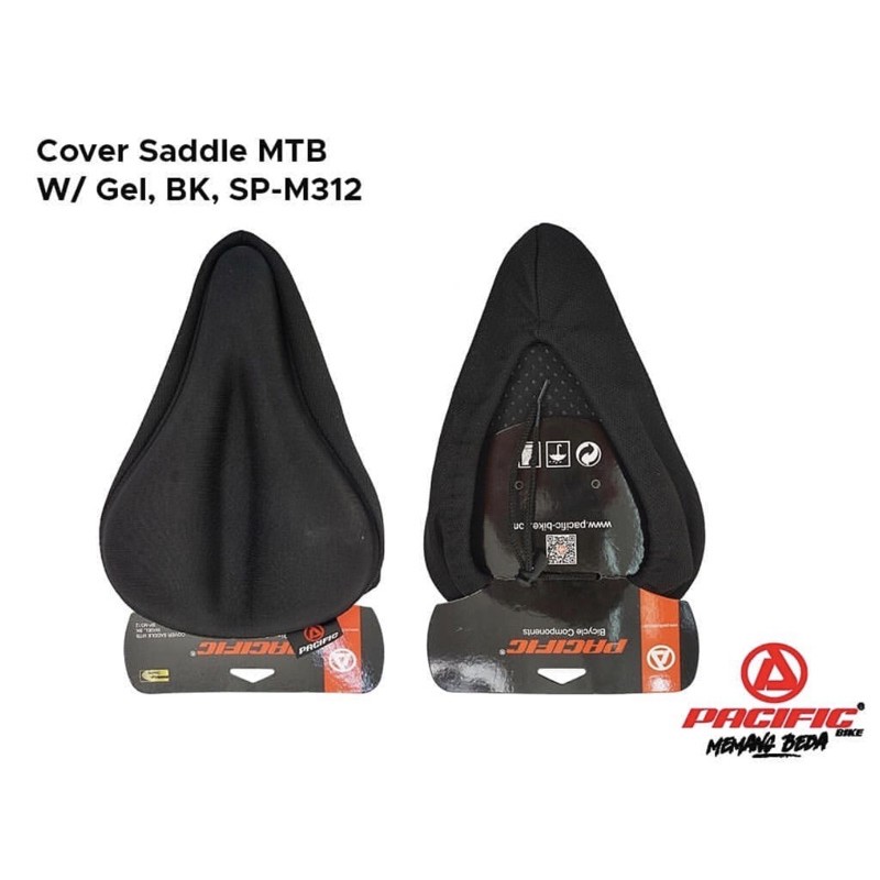 COVER SADEL SADDLE SARUNG JOK SEPEDA GEL EMPUK M312 M 312 BY PACIFIC