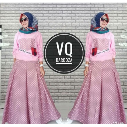 SET NAOMI / SETELAN MUSLIM WANITA / BAJU MUSLIM WANITA / SETELAN ROK WANITA / SETELAN MURAH