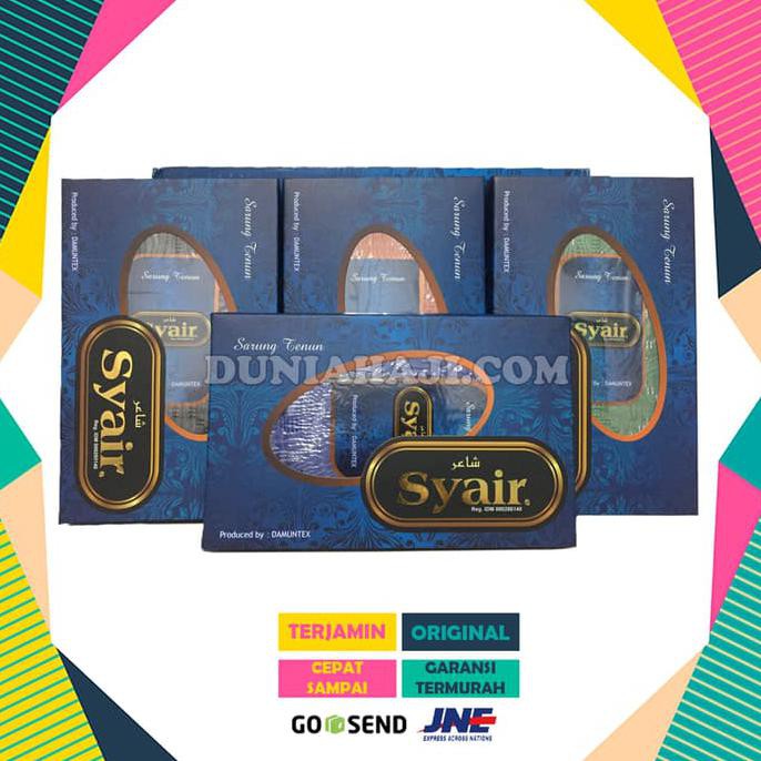SARUNG SYAIR / SARUNG MURAH / SARUNG MOTIF KUALITAS PREMIUM DISKON
